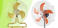 Electric stand fans